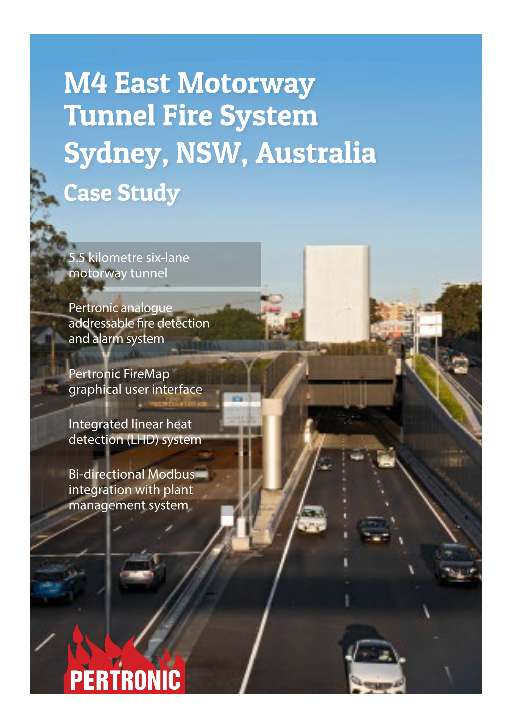 M4 East Motorway Tunnel Fire System Sydney, NSW, Australia Case Study