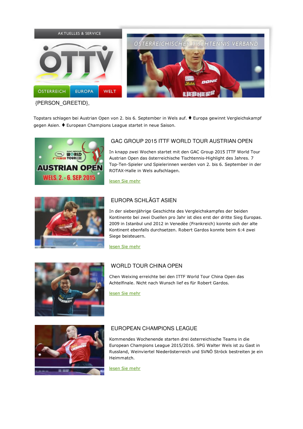 Gac Group 2015 Ittf World Tour Austrian Open Europa