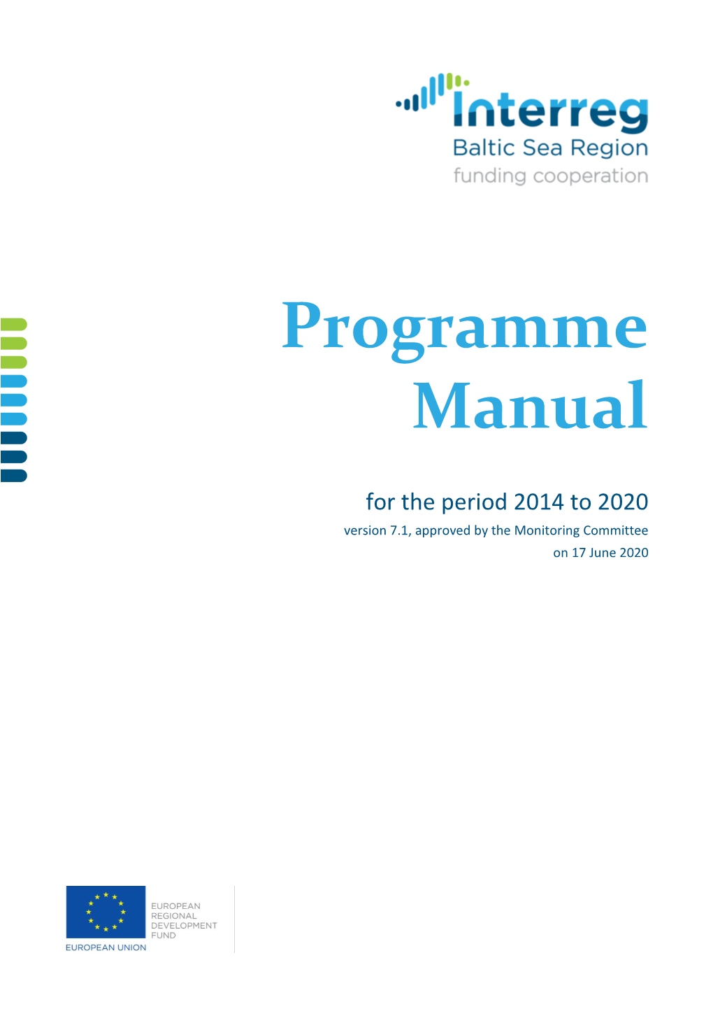 2020 Programme Manual