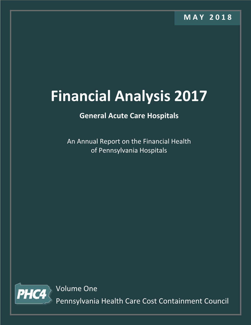 Financial Analysis 2017 – Volume