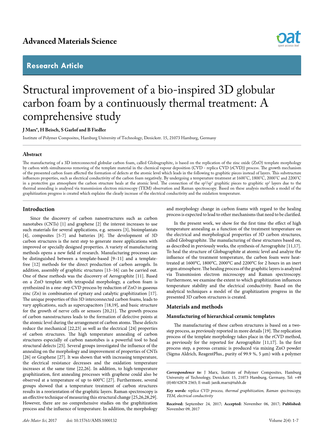 Structural Improvement of a Bio-Inspired 3D Globular