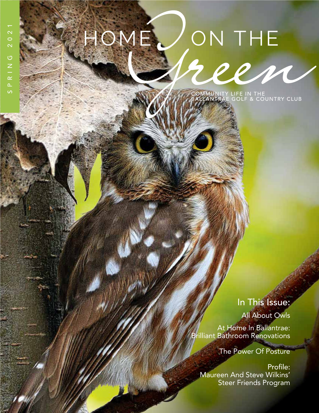 In This Issue: Home on the Green Is a Registered Name