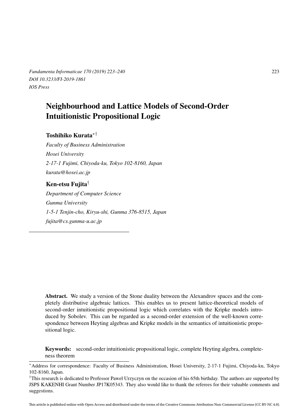 Neighbourhood and Lattice Models of Second-Order Intuitionistic Propositional Logic