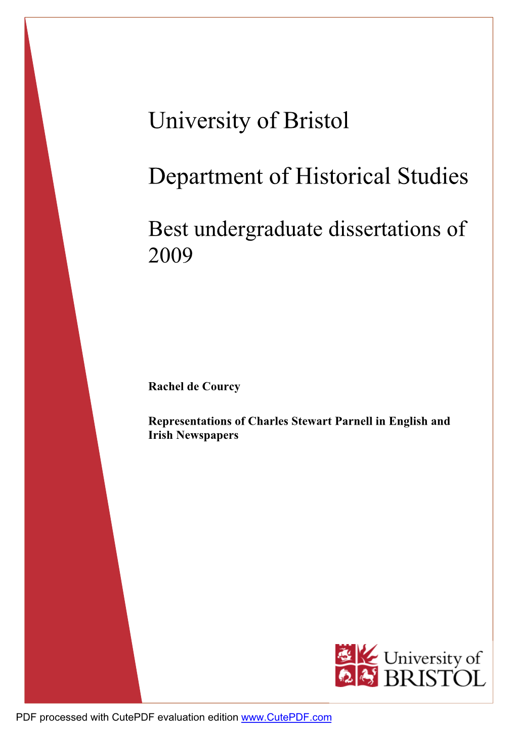 Representations of Charles Stewart Parnell in English and Irish Newspapers