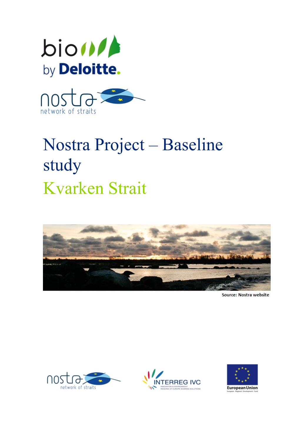 Baseline Study Kvarken Strait