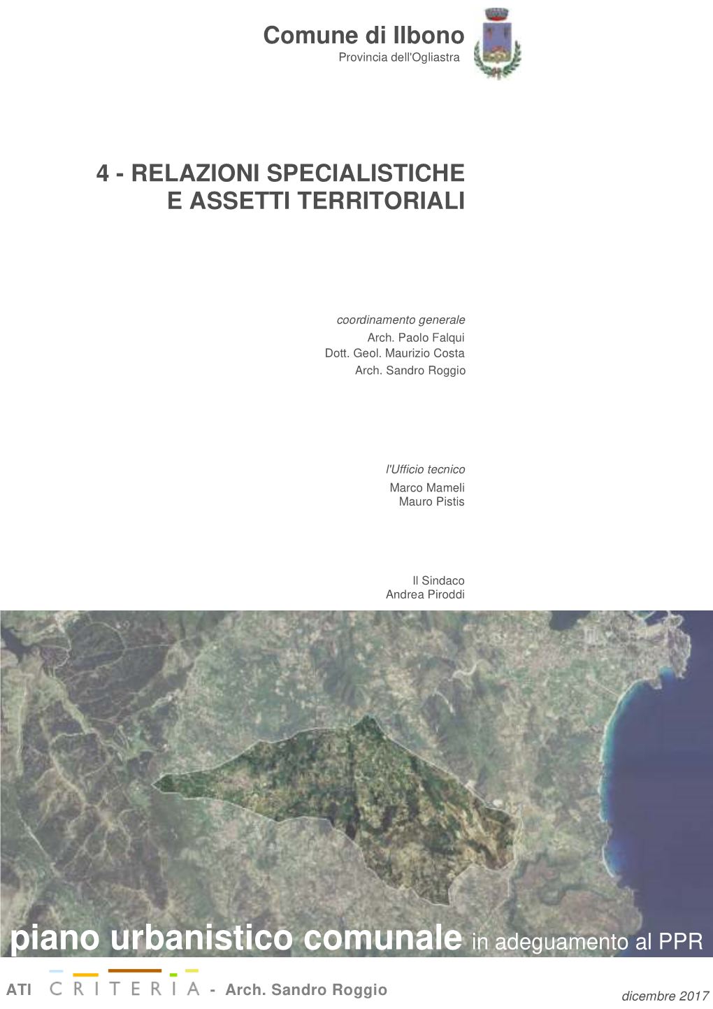 Relazioni Specialistiche E Assetti Territoriali