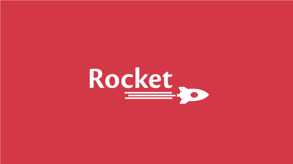 Rocket Is a Web Framework for Rust That Makes It Simple to Write Fast Web Applications Without Sacriﬁcing ﬂexibility Or Type Safety