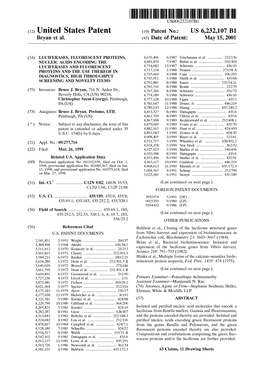 OE Isolated and Purified Nucleic Acid Molecules That Encode A