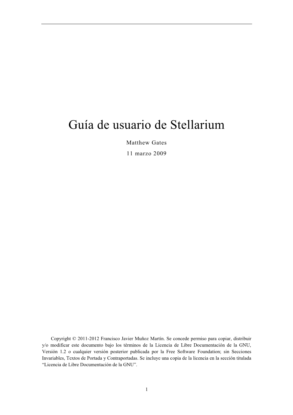Guía Stellarium En Español