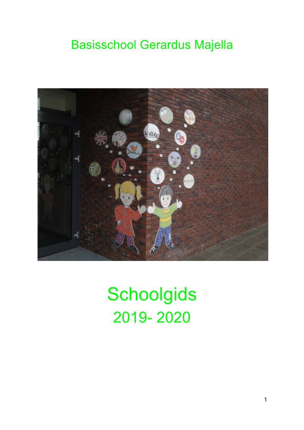 Schoolgids 2019- 2020