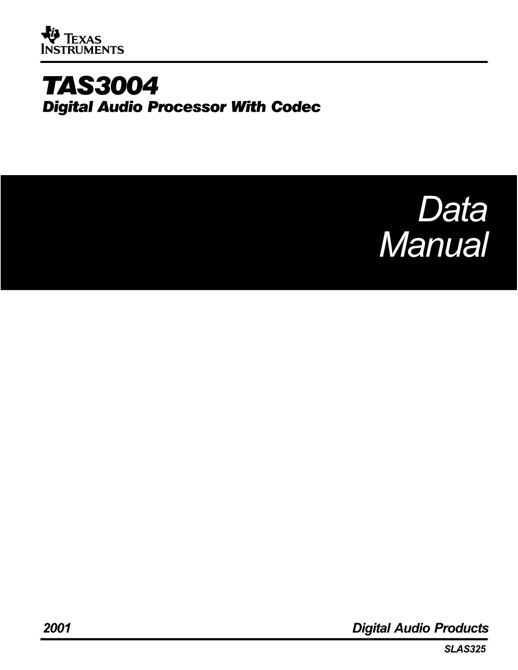 TAS3004 I2C Readback Example
