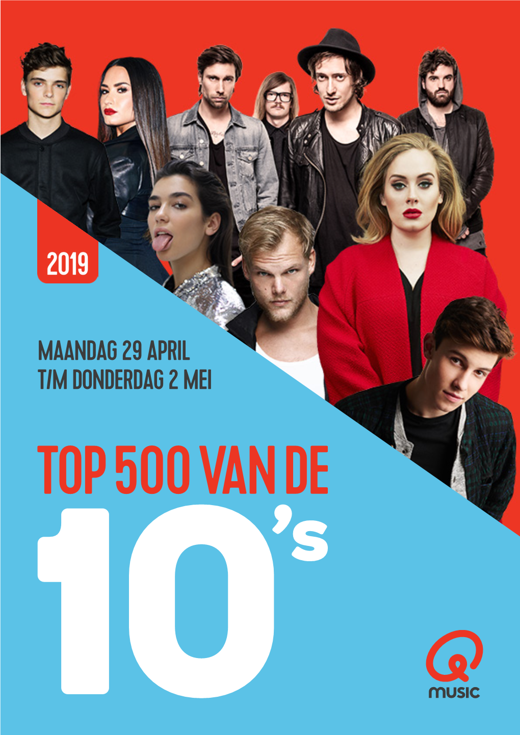 MAANDAG 29 APRIL T/M DONDERDAG 2 MEI POS 2019 POS 2018 Titel Artiest