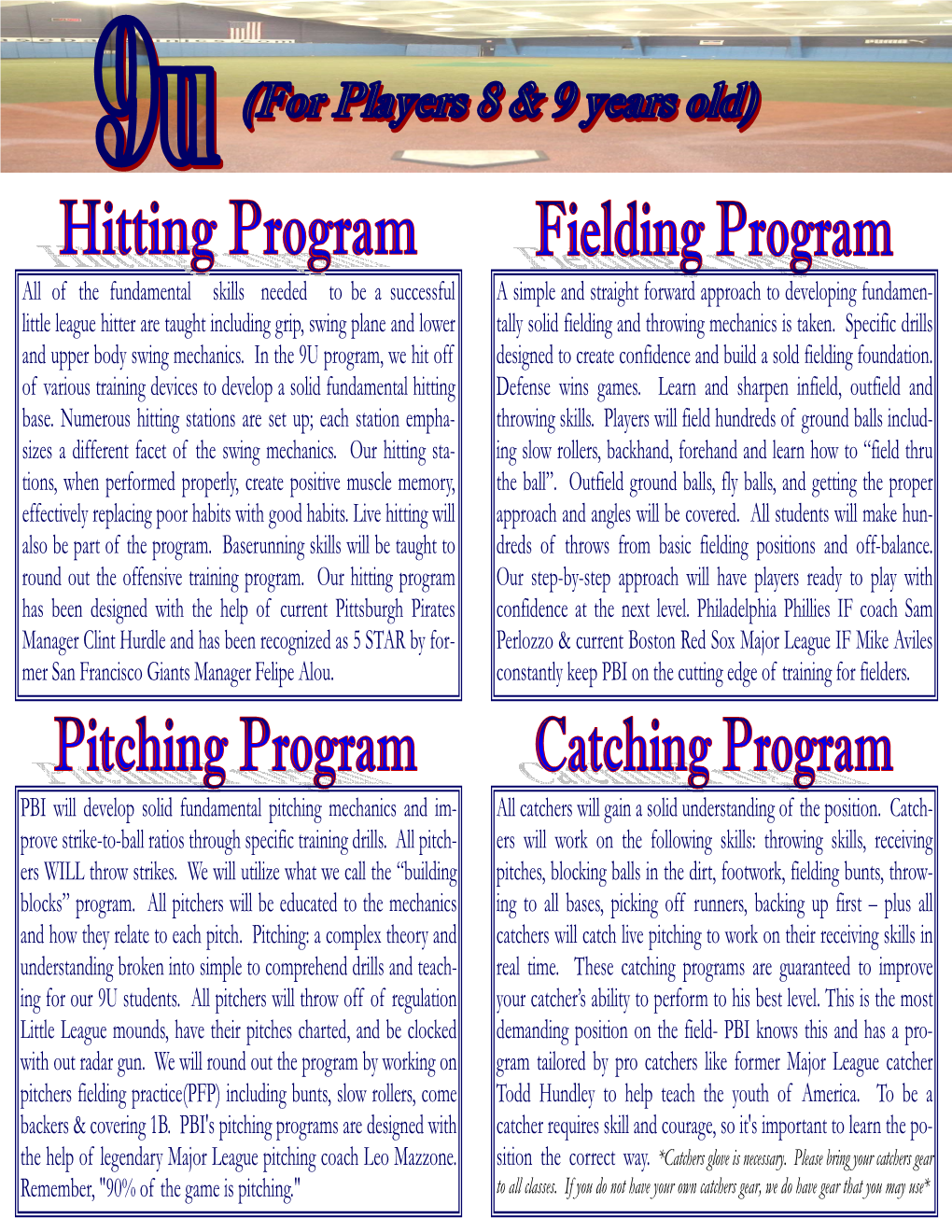 9U Program Details Webversion