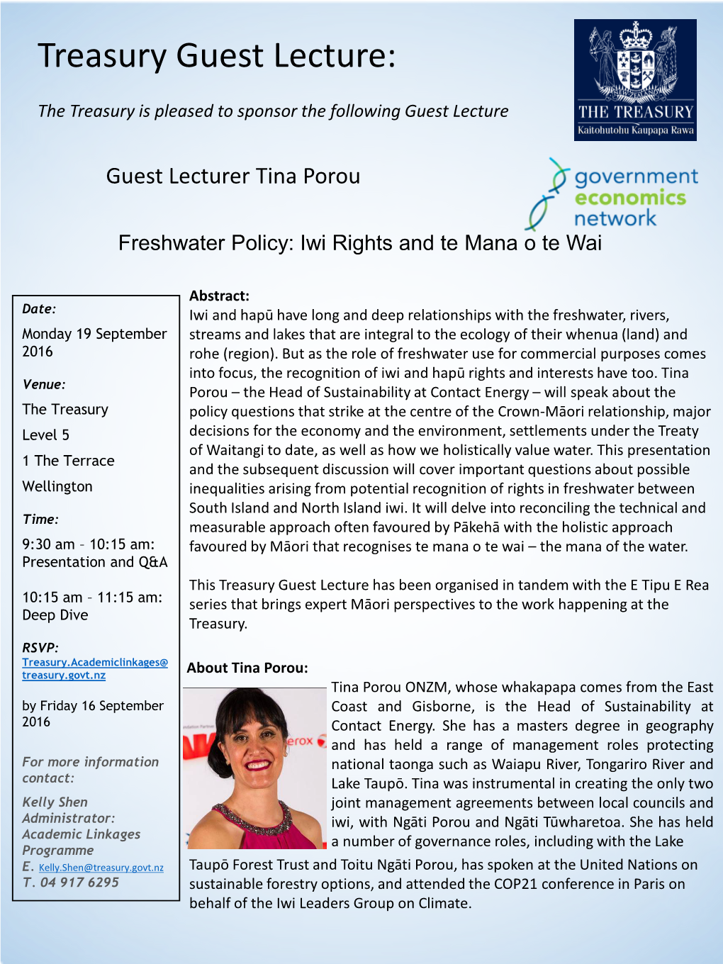 Freshwater Policy: Iwi Rights and Te Mana O Te Wai