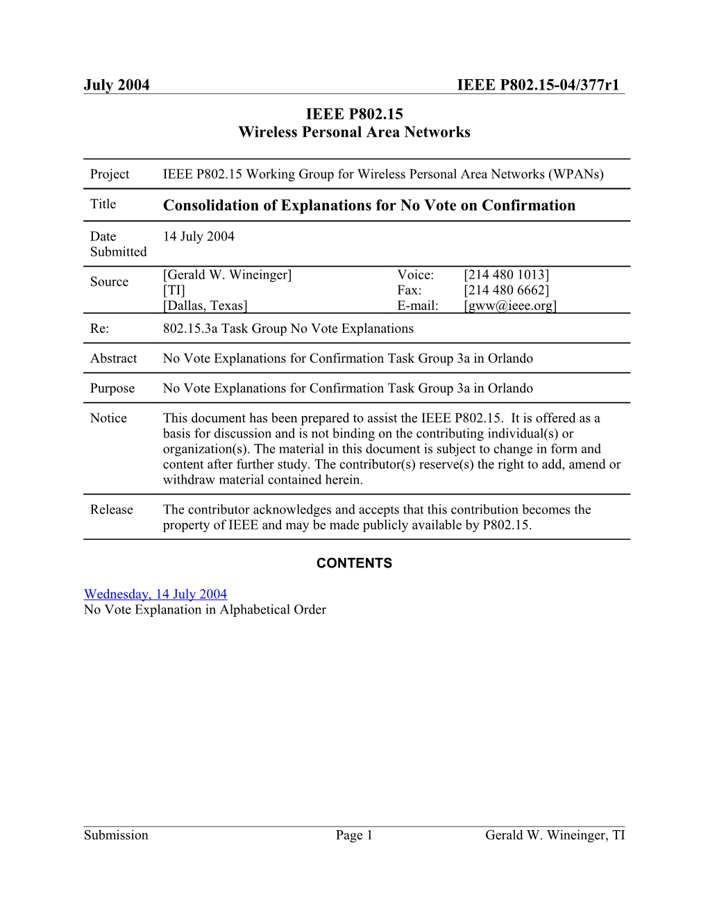 Wireless Personal Area Networks s63