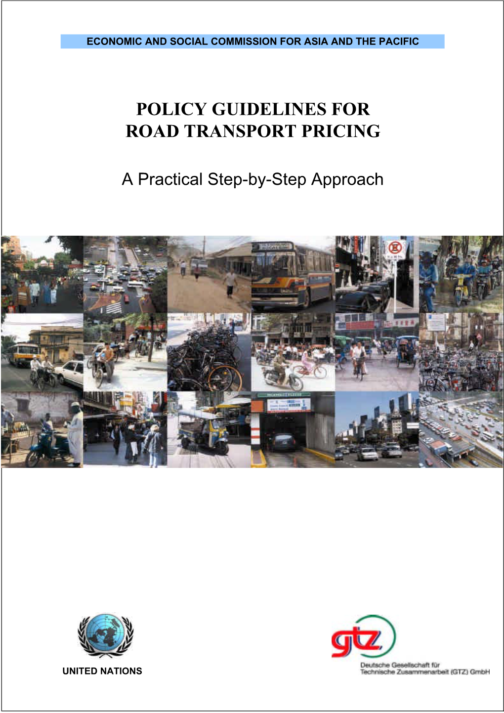 Policy Guidelines for Road Transport Pricing