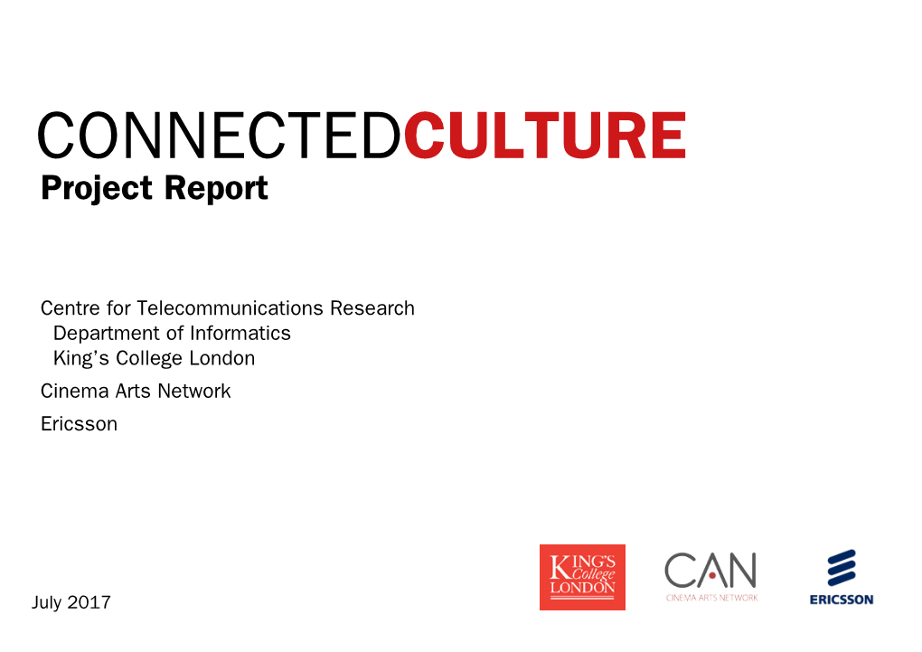 Connected Culture Final Report