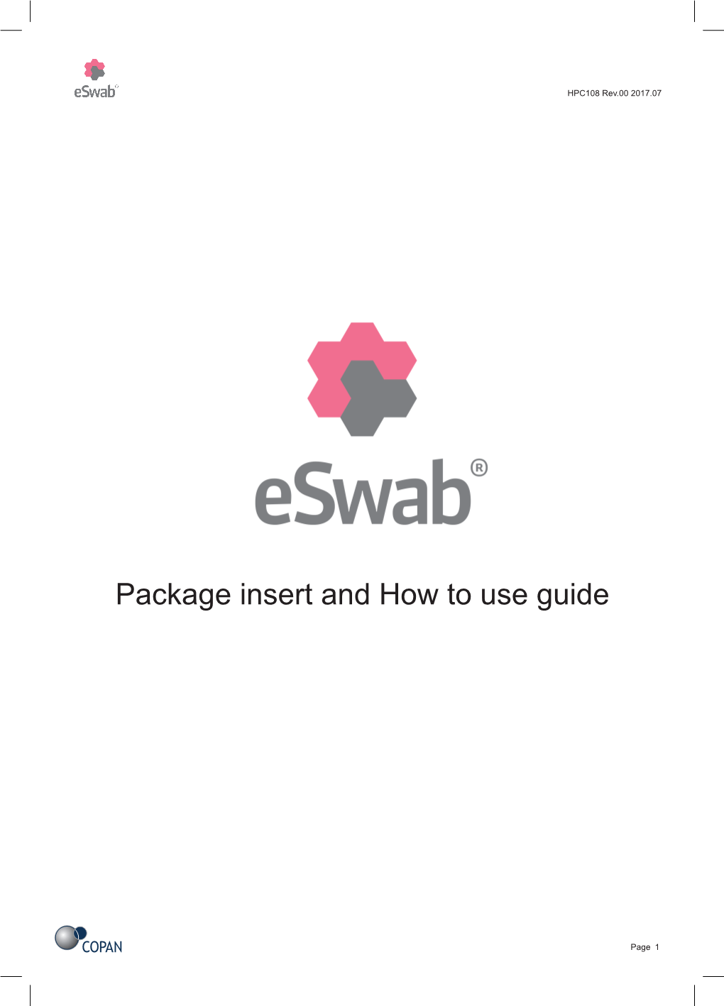 Package Insert and How to Use Guide