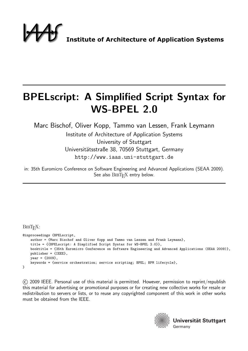 Bpelscript: a Simplified Script Syntax for WS-BPEL