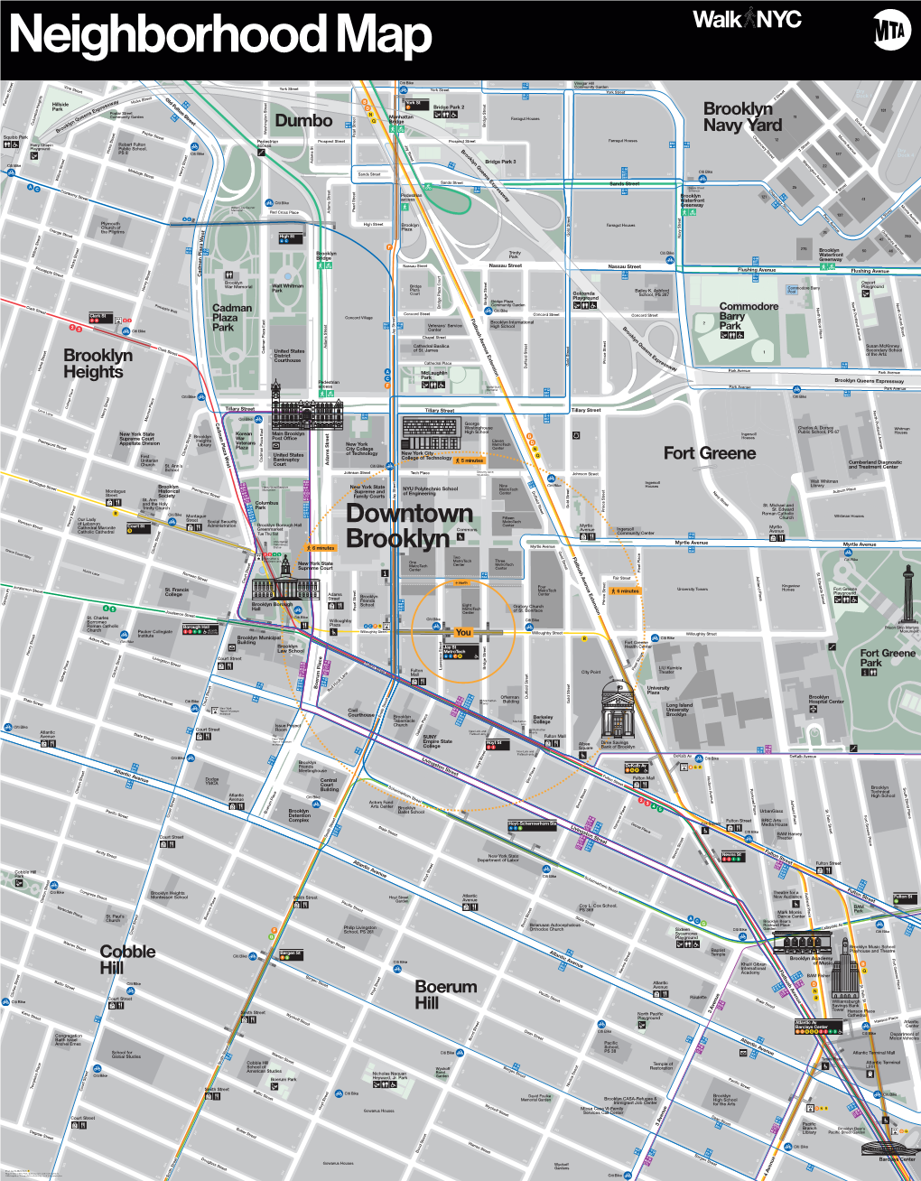 Jay St-Metrotech 263 349 Map © City of New York