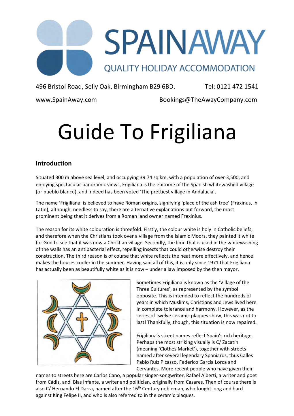 Guide to Frigiliana