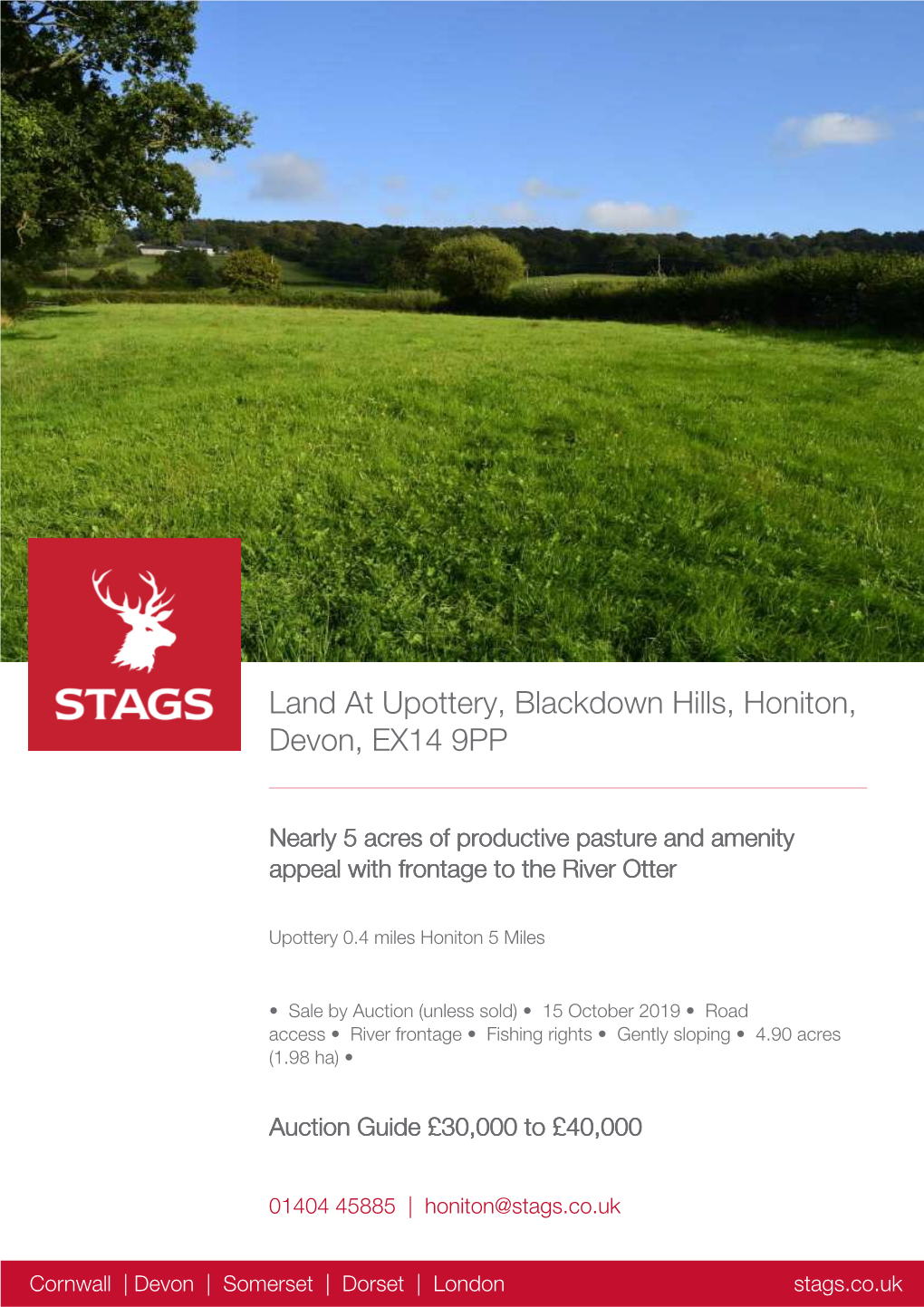 Land at Upottery, Blackdown Hills, Honiton, Devon, EX14 9PP