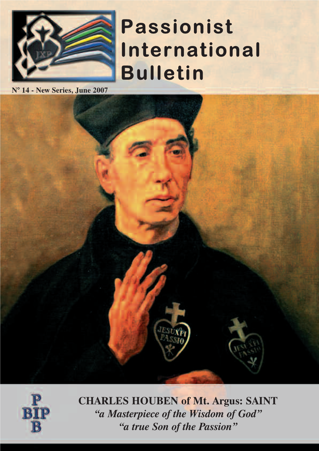 Passionist International Bulletin N° 14 - New Series, June 2007