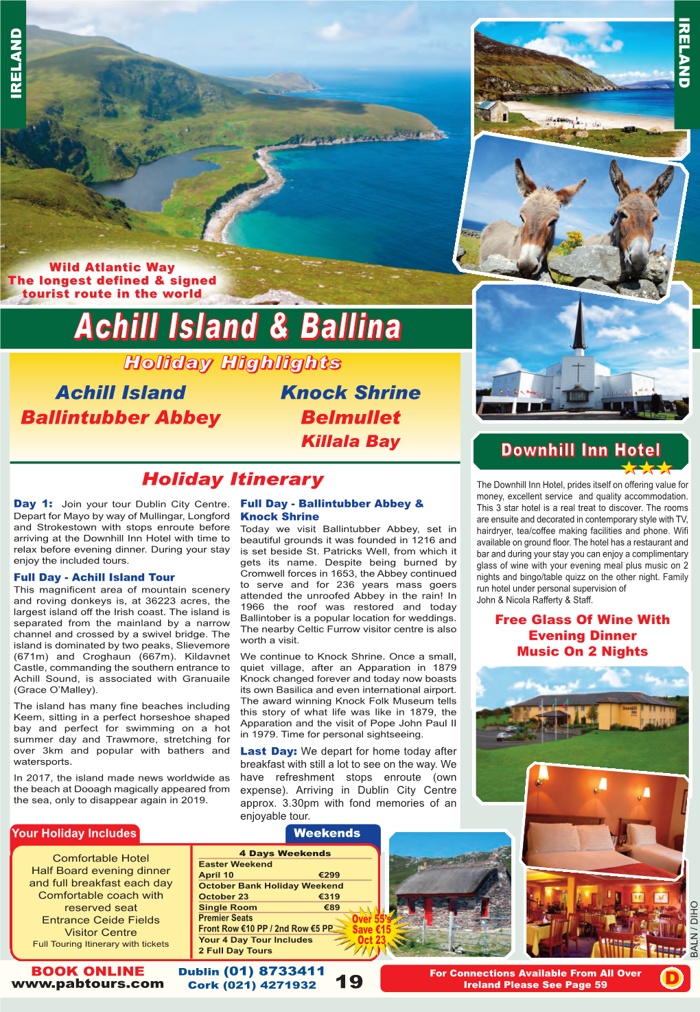 Achill Island & Ballina