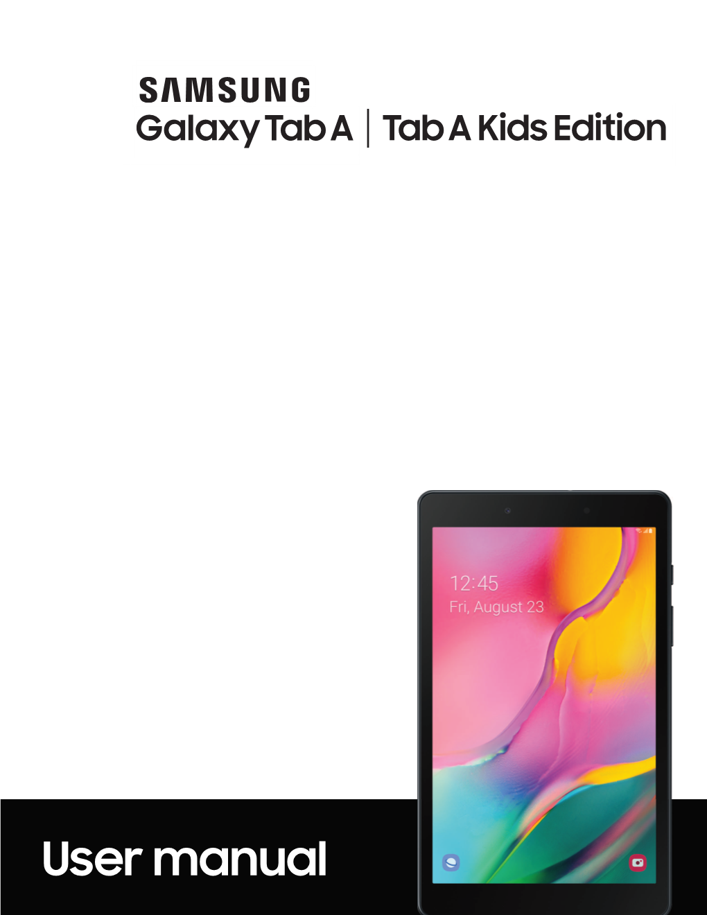 Samsung Galaxy Tab a | Tab a Kids Edition T290 User Manual