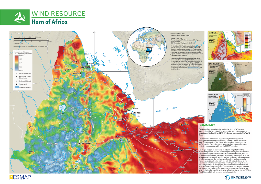 WIND RESOURCE Horn of Africa