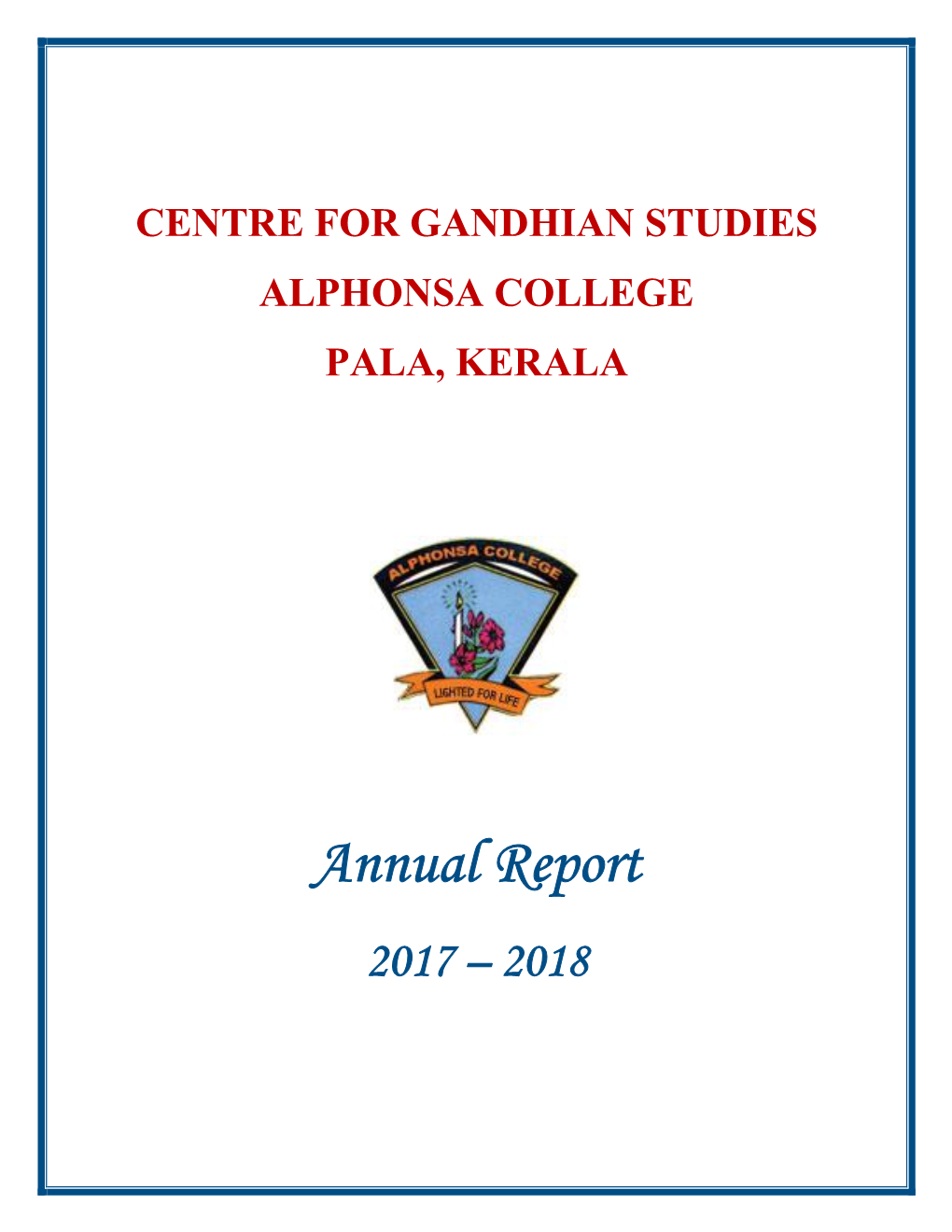 Annual Report 2017 – 2018