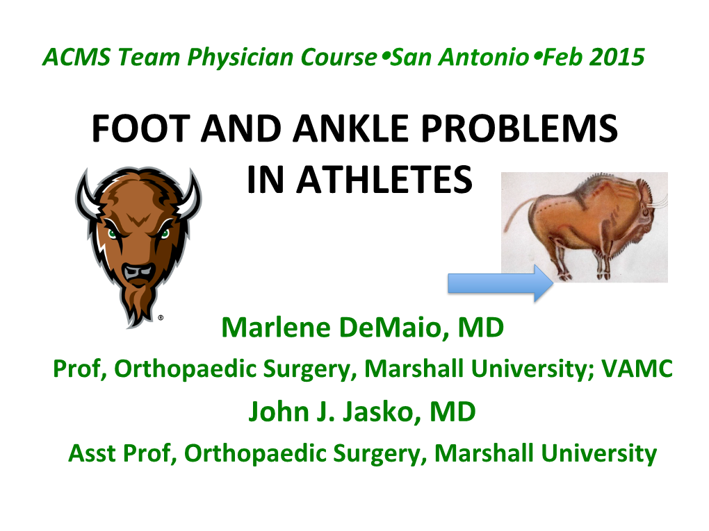 Lateral Ankle Sprain