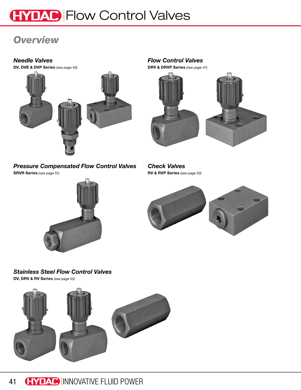 Flow Control Valves