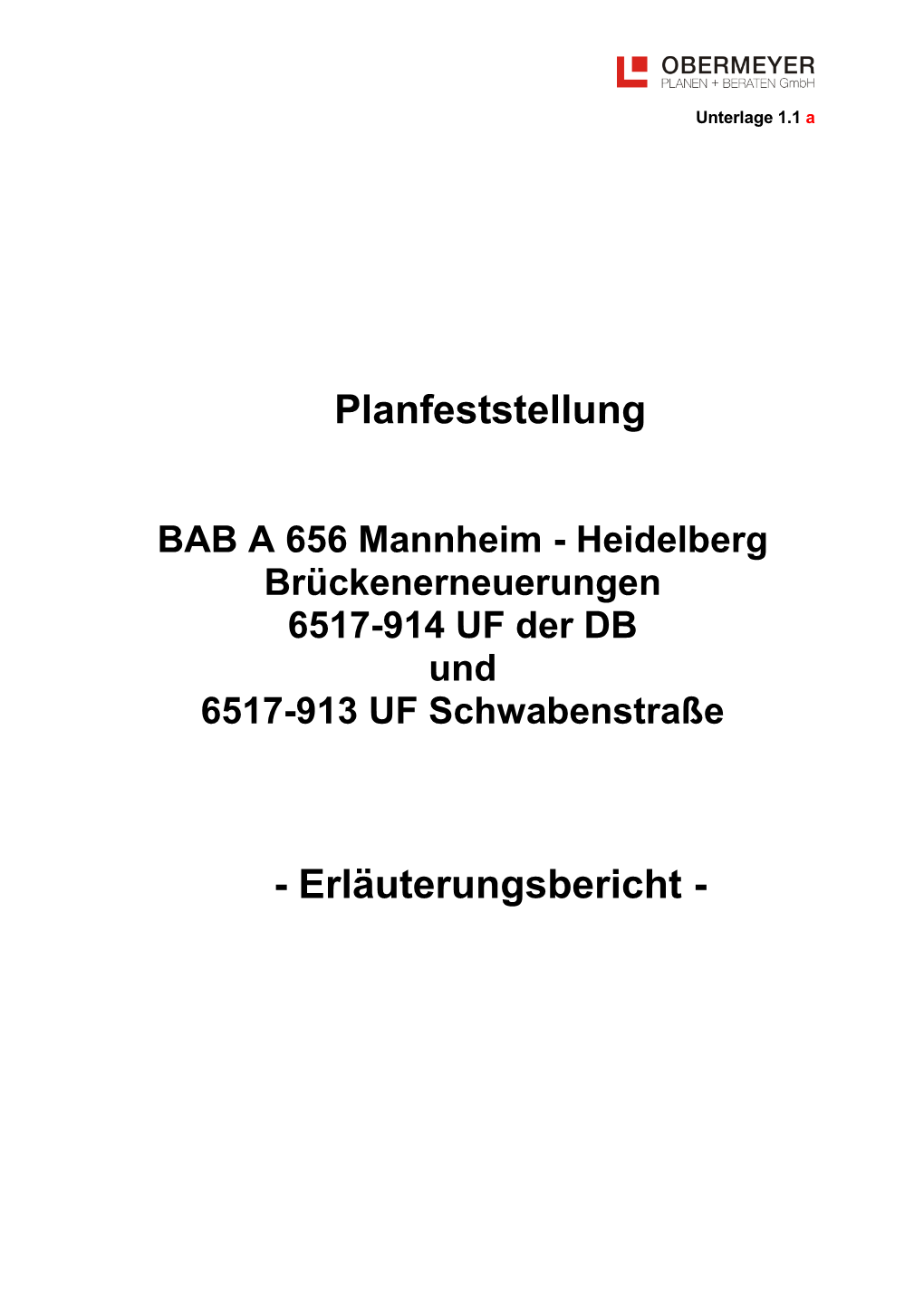 Planfeststellung