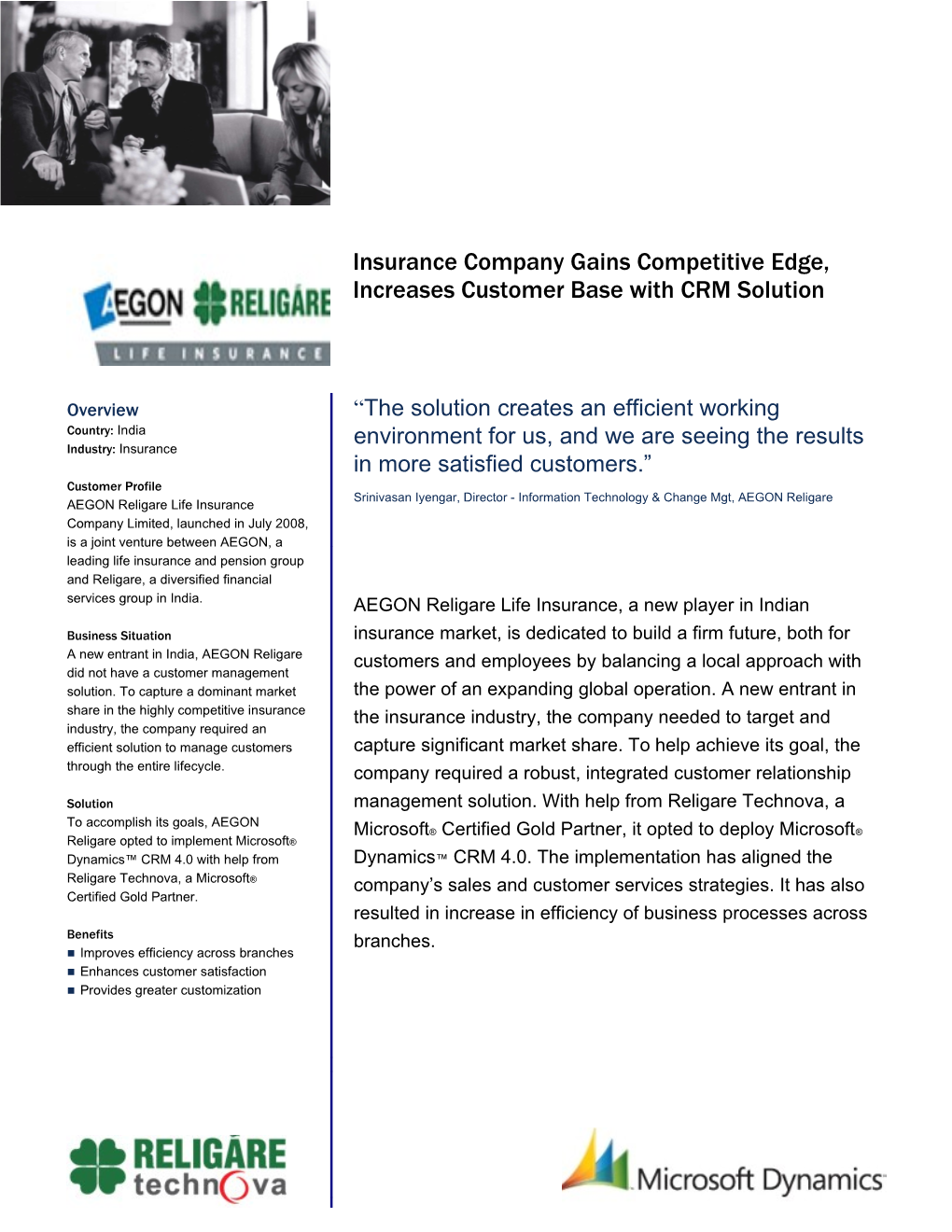 Writeimage CEP Insurance Company Gains Competitive Edge, Increases Customer Base by XX Percent