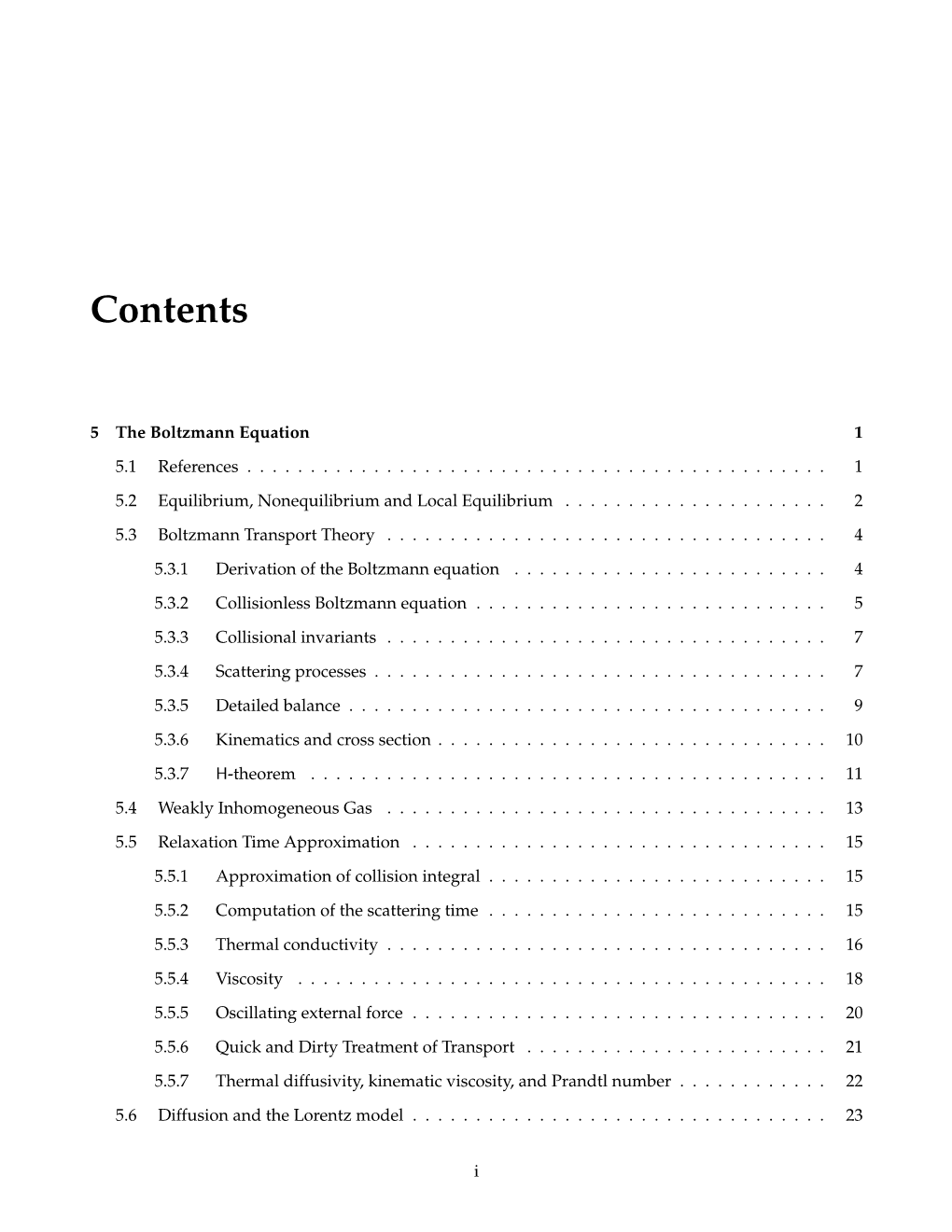 Boltzmann Equation 1