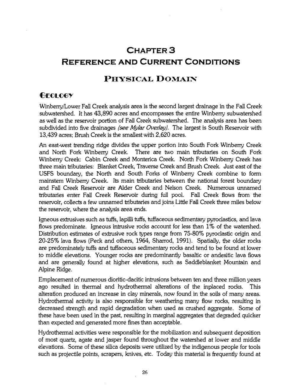 Chapter3 Reference and Current Conditions