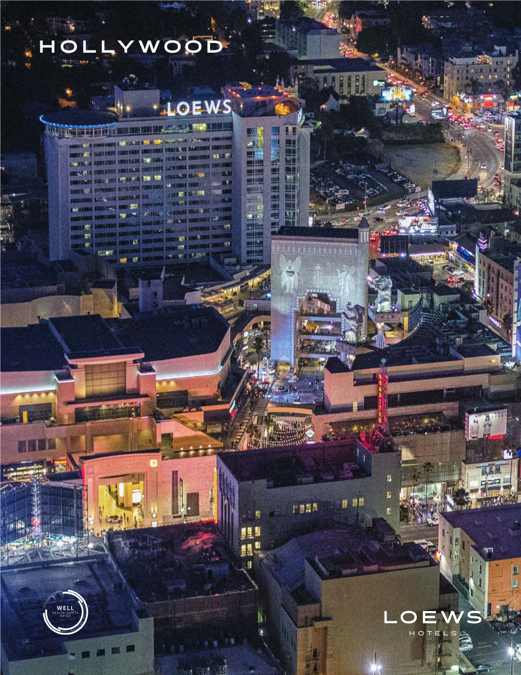 Loews Hollywood Hotel Group Sales Brochure