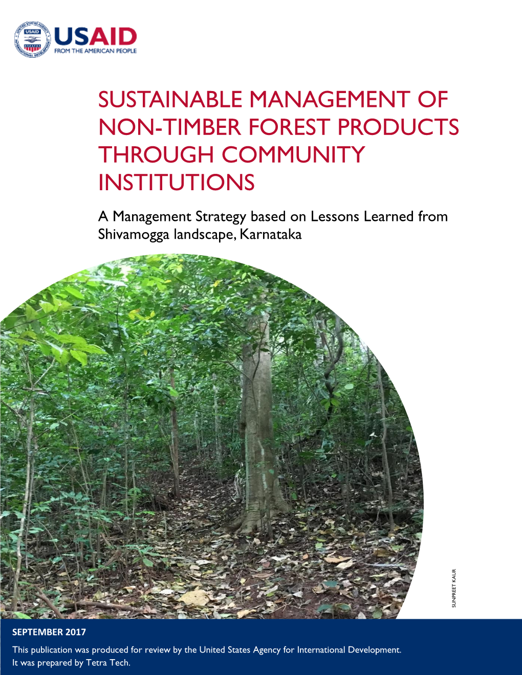 Sustainable Management of Non-Timber Forest Products Through Community Institutions