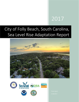 City of Folly Beach, South Carolina, Sea Level Rise Adaptation Report