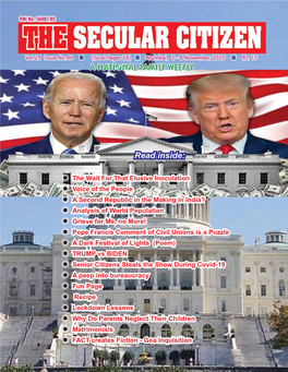 Issue No.44 November 2-8, 2020 Rs.10/- Full Pg