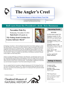 November 2014 the Angler’S Creel