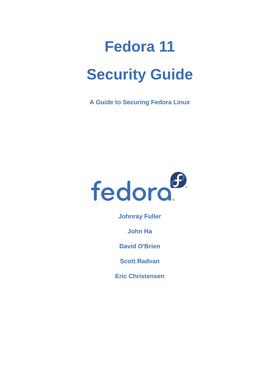 Security Guide