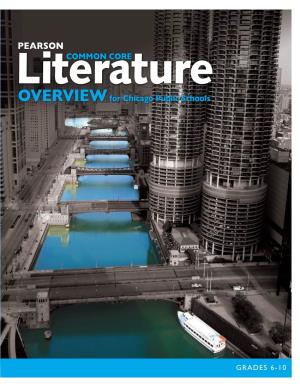 PEARSON Literaturecommon CORE OVERVIEW for Chicago Public Schools