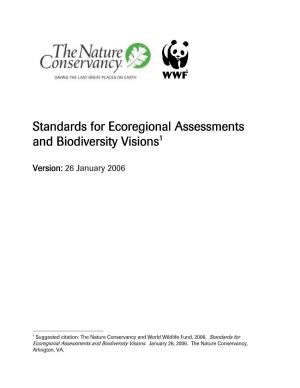 Standards Standards for Ecoregional
