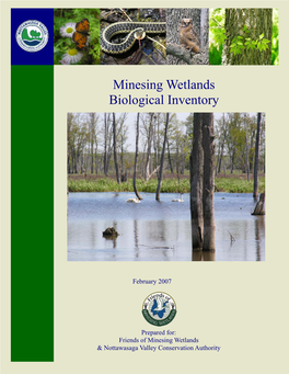 Minesing Wetlands Biological Inventory