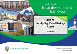 SPD21 Locally Significant Heritage Assets