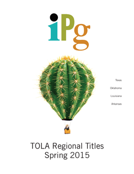 TOLA Regional Titles Spring 2015