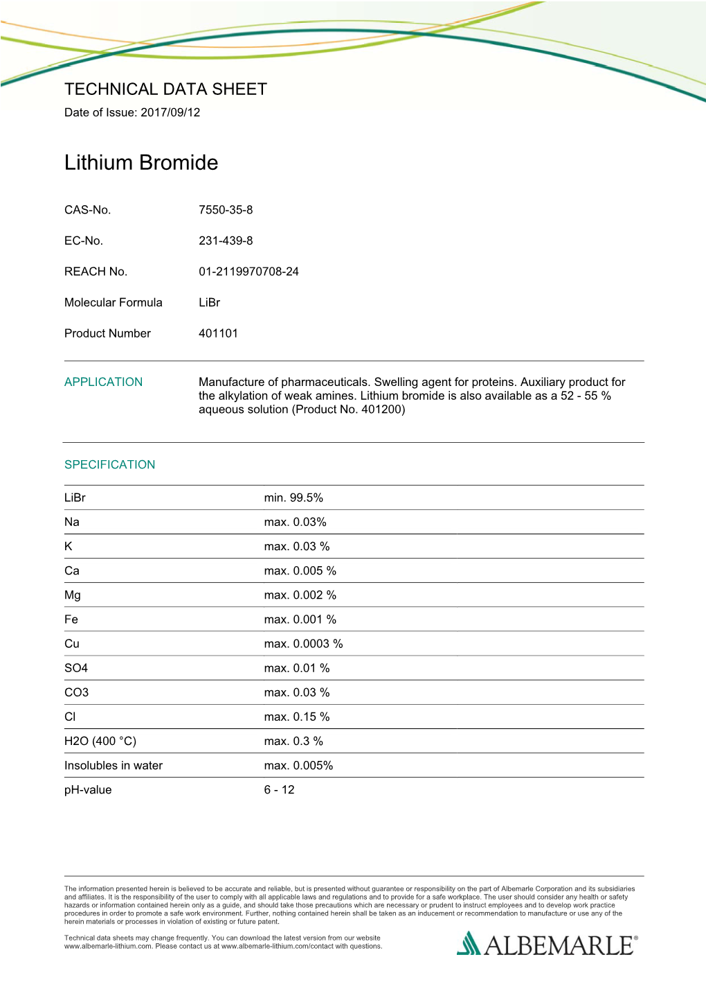 Lithium Bromide