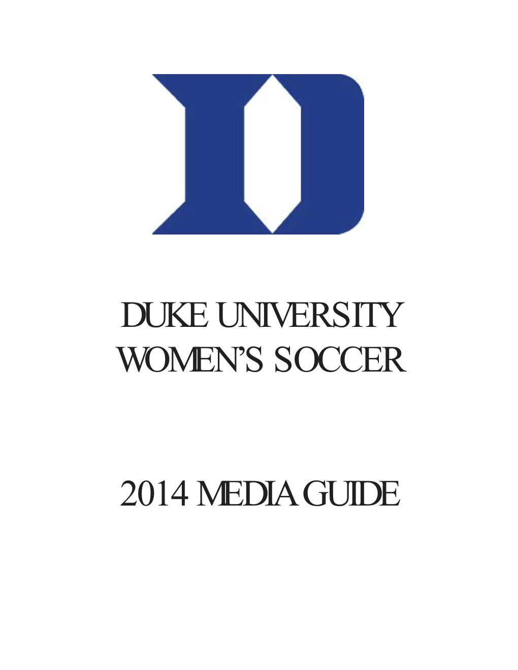 2014 Duke WS Guide.Indd